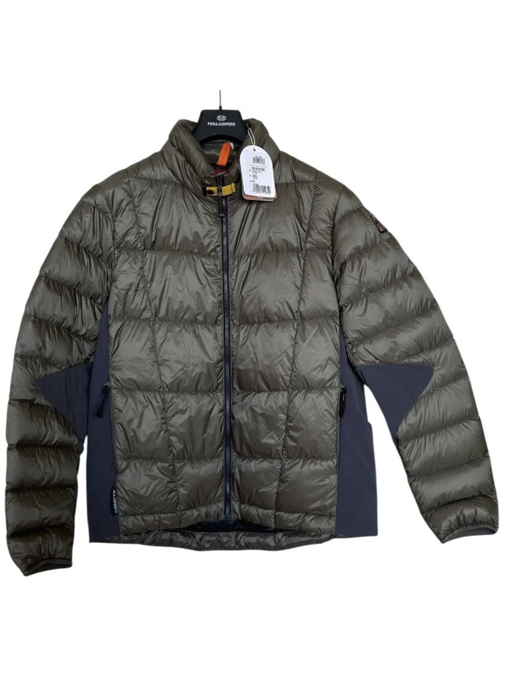 Parajumpers Puffer Jacket Men’s Size Large Green Featherweight Full Zip Down